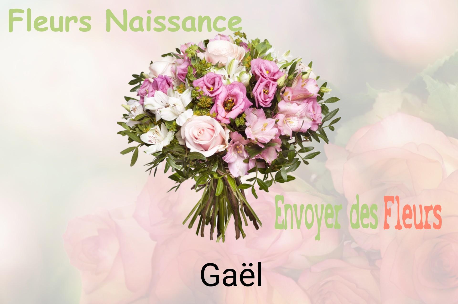 Bouquet de fleurs de naissance livré à Gaël